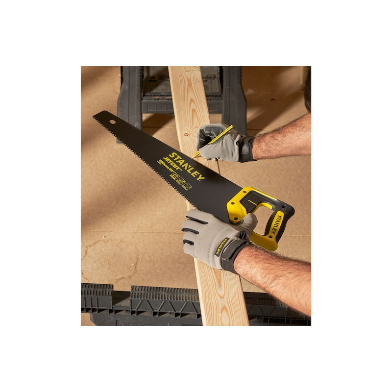 Scie égoïne Stanley JETCUT BladeArmor 500mm HP 7 dents/pouce