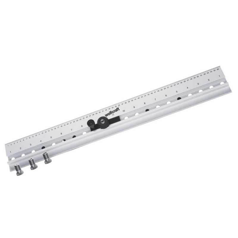Guide d'assemblage bois en série Wolfcraft 5 en 1 Longueur 670mm