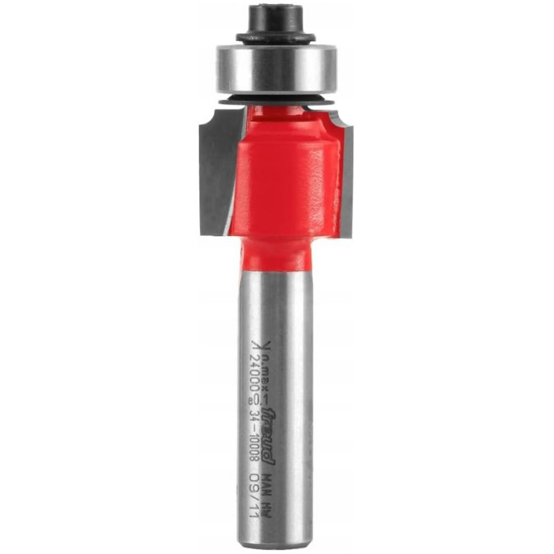 Fraise à arrondir Freud 34-10108P Ø18 H20/52 Q8 Z2 avec roulement à billes