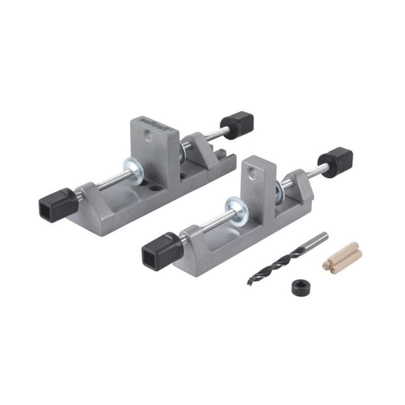 Kit universel d'assemblage bois Wolfcraft 44 pièces