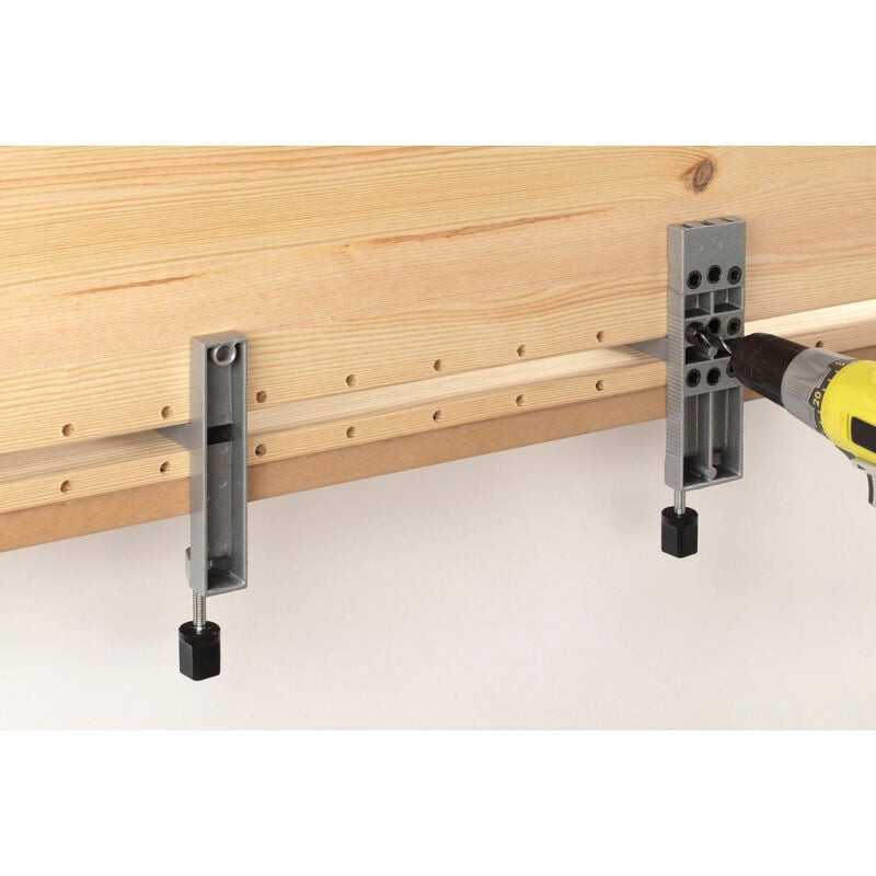 Kit universel d'assemblage bois Wolfcraft 44 pièces