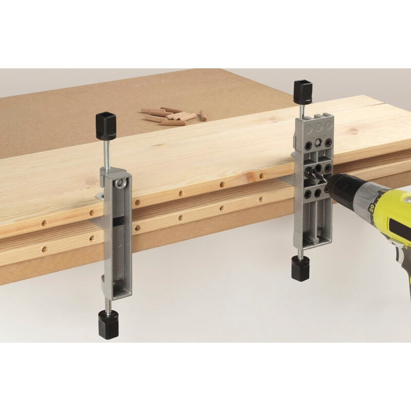 Kit universel d'assemblage bois Wolfcraft 44 pièces