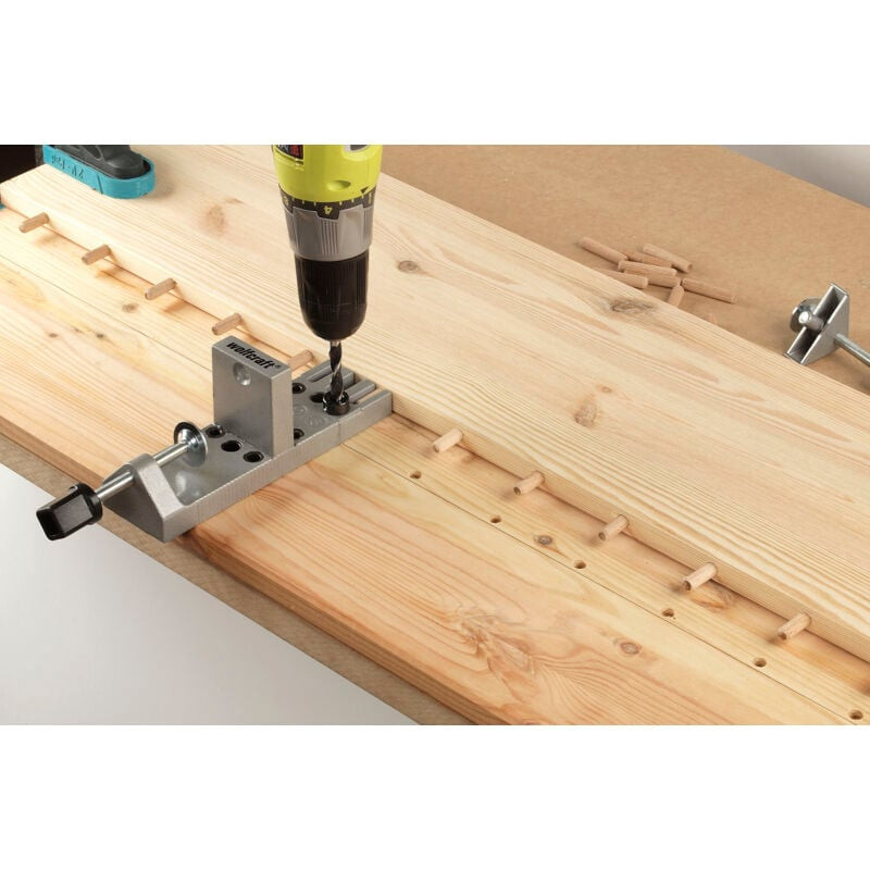 Kit universel d'assemblage bois Wolfcraft 44 pièces