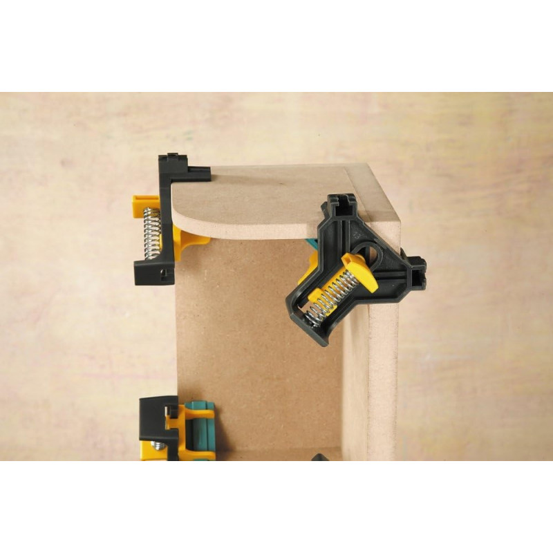 Lot de 2 presses d'angles Wolfcraft ES 22 pour planche de 10 à 22mm