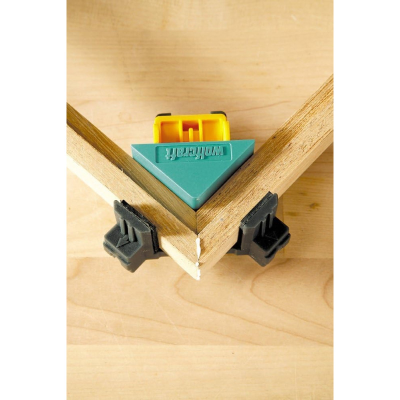 Lot de 2 presses d'angles Wolfcraft ES 22 pour planche de 10 à 22mm