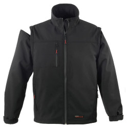 Coverguard Veste Coverguard Yang 2 en 1 grise Softshell manches amovibles taille XL Kobleo Coverguard Veste Coverguard Yang 2 en 1 grise Softshell manches amovibles taille XL Kobleo