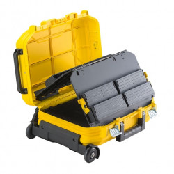 Stanley Valise de maintenance Stanley FatMax capacité 16,8L à roulettes Kobleo Stanley Valise de maintenance Stanley FatMax capacité 16,8L à roulettes Kobleo