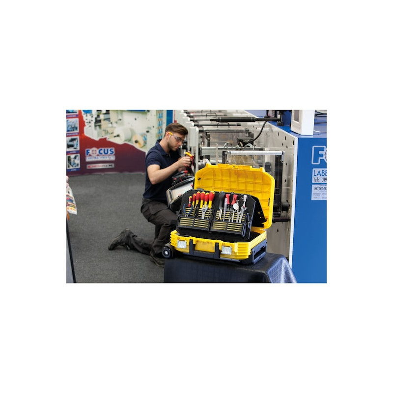 Valise de maintenance Stanley FatMax capacité 16,8L à roulettes