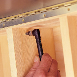 Wolfcraft Tournevis à main d'angle Wolfcraft avec 2 porte-embouts 6.3mm Kobleo Wolfcraft Tournevis à main d'angle Wolfcraft avec 2 porte-embouts 6.3mm Kobleo