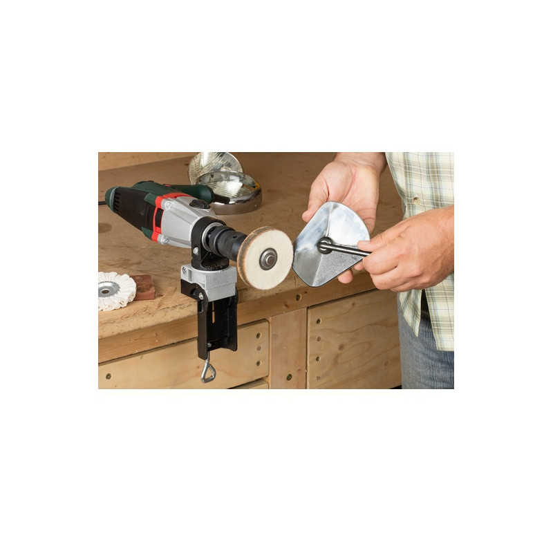 Kit de polissage loisirs Wolfcraft 5 pièces 3000tr/min rotation droite