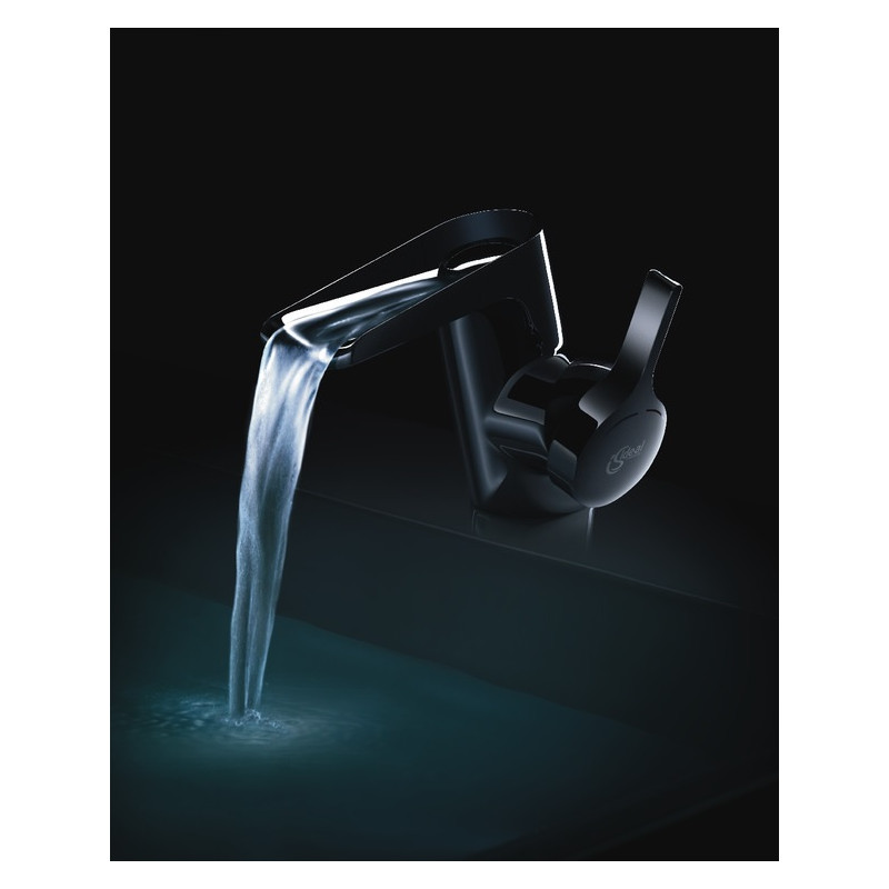 Mitigeur de lavabo Ideal Standard Melange B8630AA cascade chromé 6l/min
