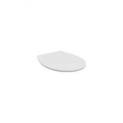 Abattant Ideal Standard Ulysse avec frein de chute 365x445x40mm blanc