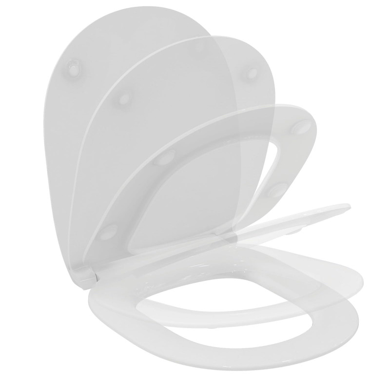 Abattant Ideal Standard E772401 Connect blanc avec frein de chute
