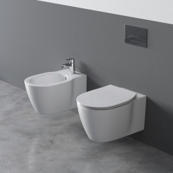 Abattant Ideal Standard E772401 Connect blanc avec frein de chute