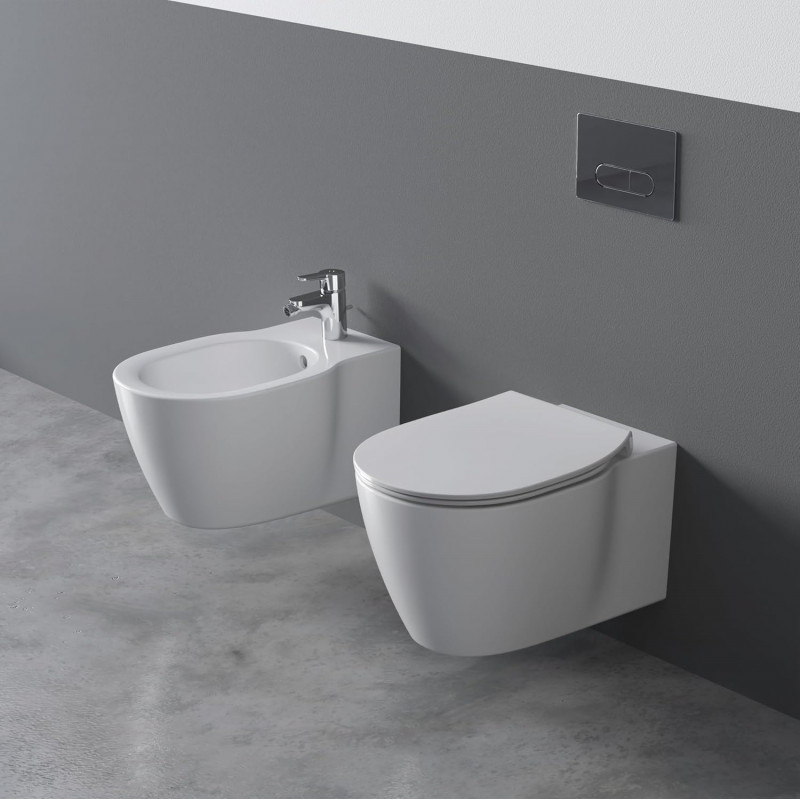 Abattant Ideal Standard E772401 Connect blanc avec frein de chute