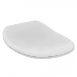 Siège WC Ideal Standard Kimera 375x445x95mm blanc avec couvercle