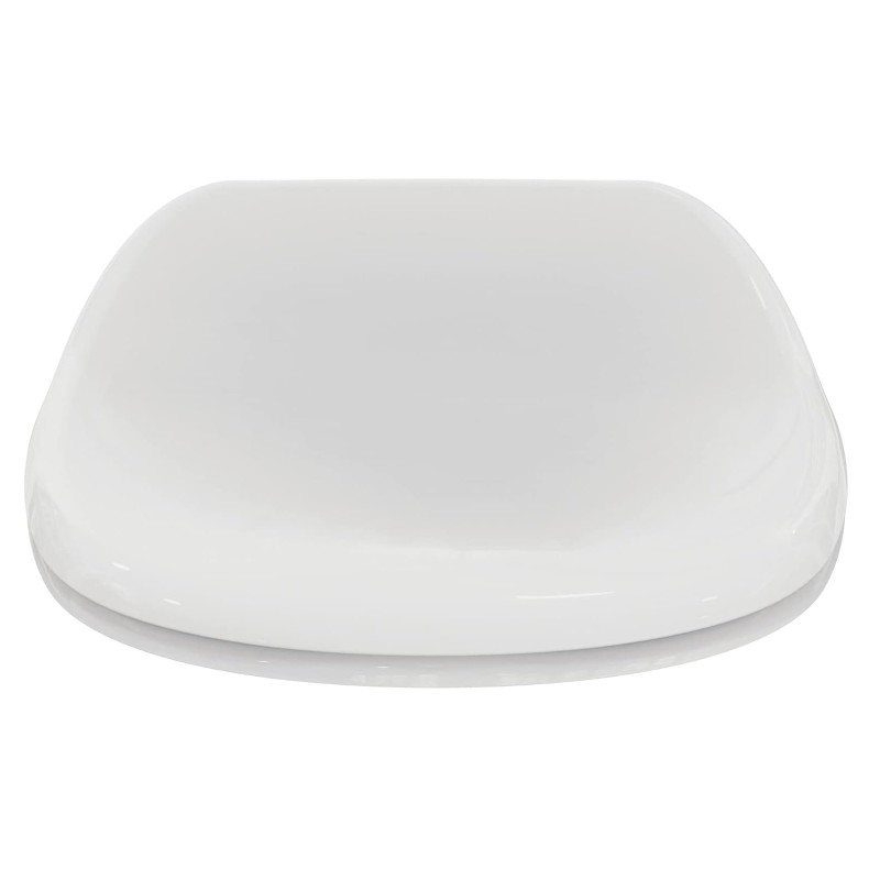 Siège WC Ideal Standard Kimera 375x445x95mm blanc avec couvercle