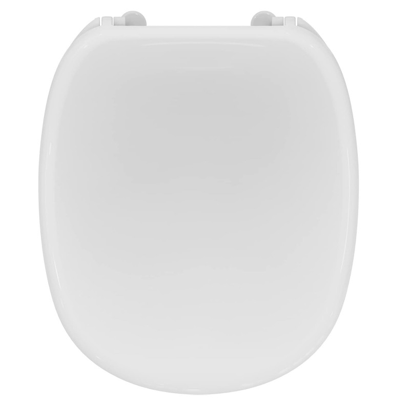 Siège WC Ideal Standard Kimera 375x445x95mm blanc avec couvercle