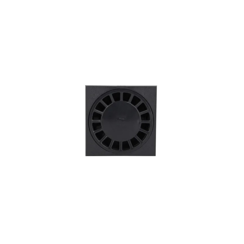 Siphon Nicoll SC456 verticale platine 15x15 cm anthracite