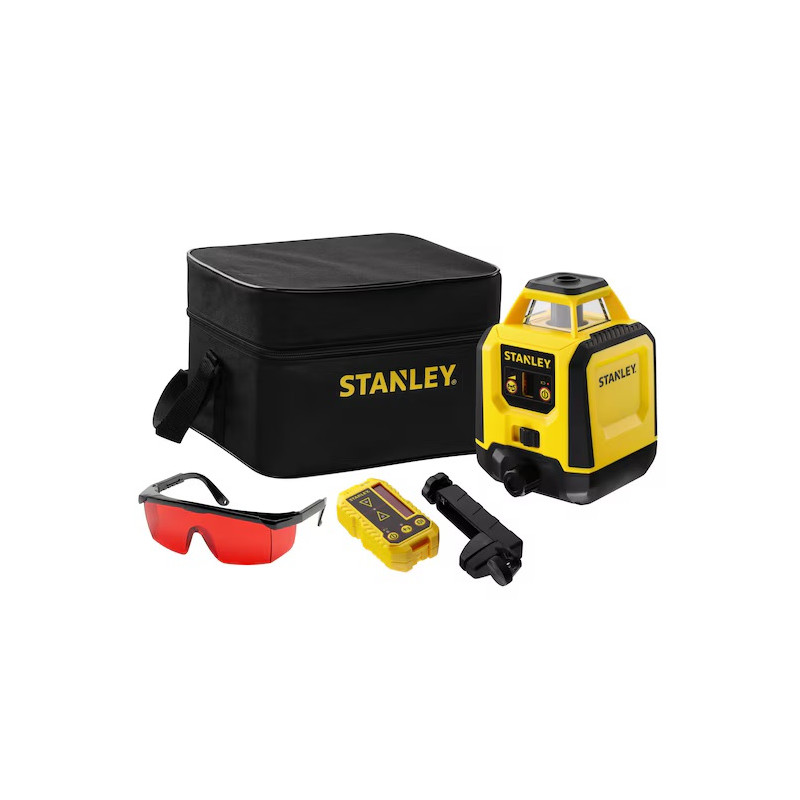 Niveau laser rotatif Stanley STHT77616-0 portée 30m faisceau rouge