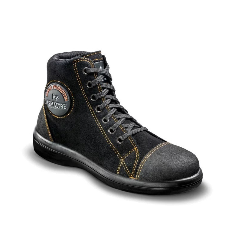 Chaussure de sécurité Lemaitre Vitamine Haute S3 SRC pointure 41 noir Kobleo