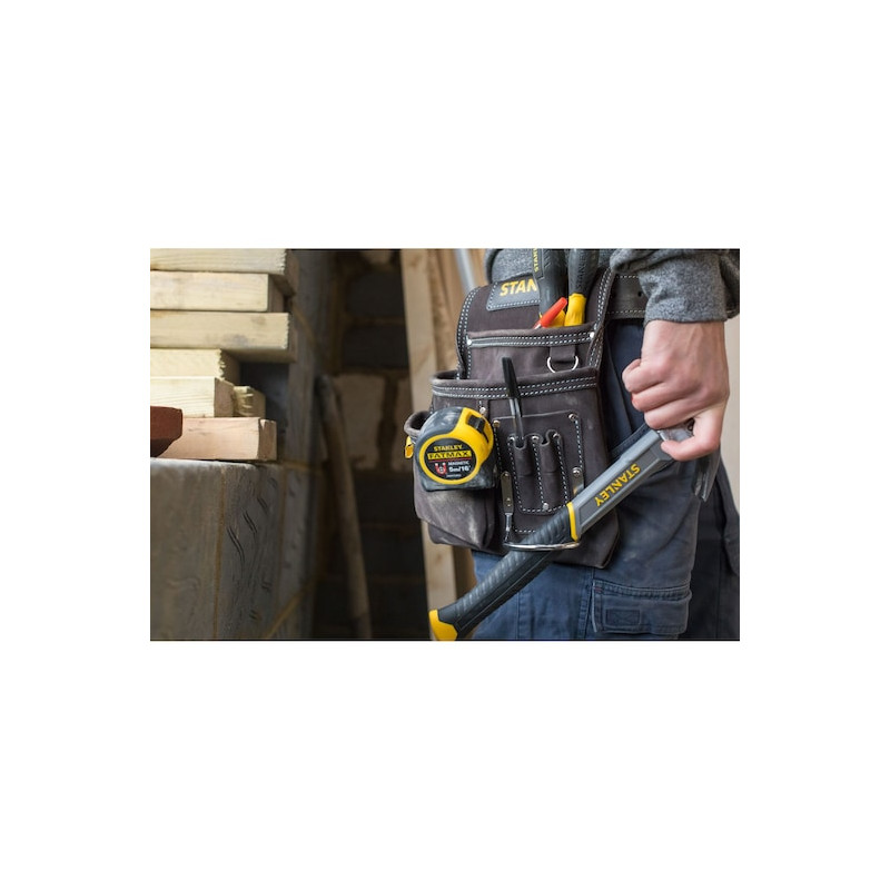 Porte-outils et porte-marteau Stanley STST1-80114 en cuir simple