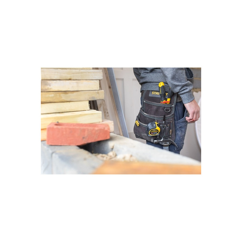 Porte-outils et porte-marteau Stanley STST1-80114 en cuir simple
