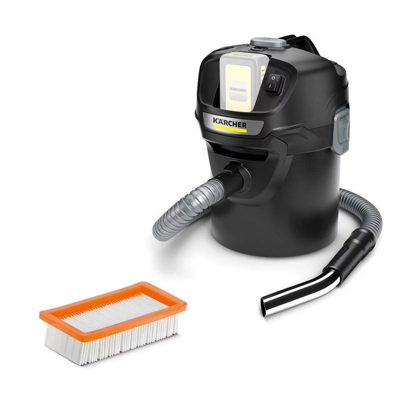 Aspirateur cendres et poussières 1.348-300.0 18V produit seul Karcher