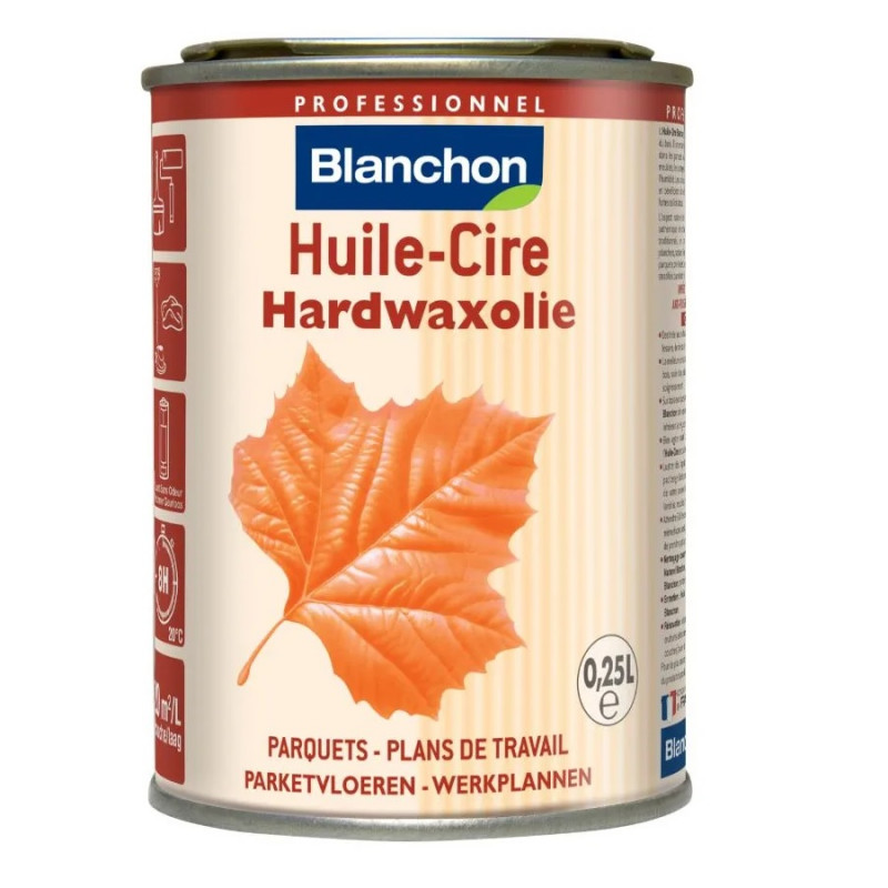 Huile-Cire Blanchon 0,25L chêne vieux de France