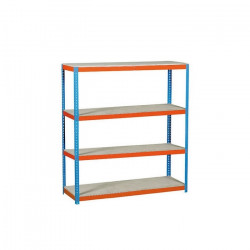 Simon Rack Etagère rangement 2000x1500x450mm bleu/orange/ bois charge 400 Kg KIT Kobleo Simon Rack Etagère rangement 2000x1500x450mm bleu/orange/ bois charge 400 Kg KIT Kobleo