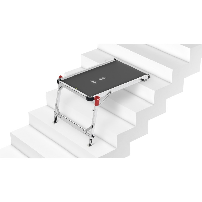 Plateforme de travail en escalier 1 marche Ht d'accès 225cm TP1 Hailo