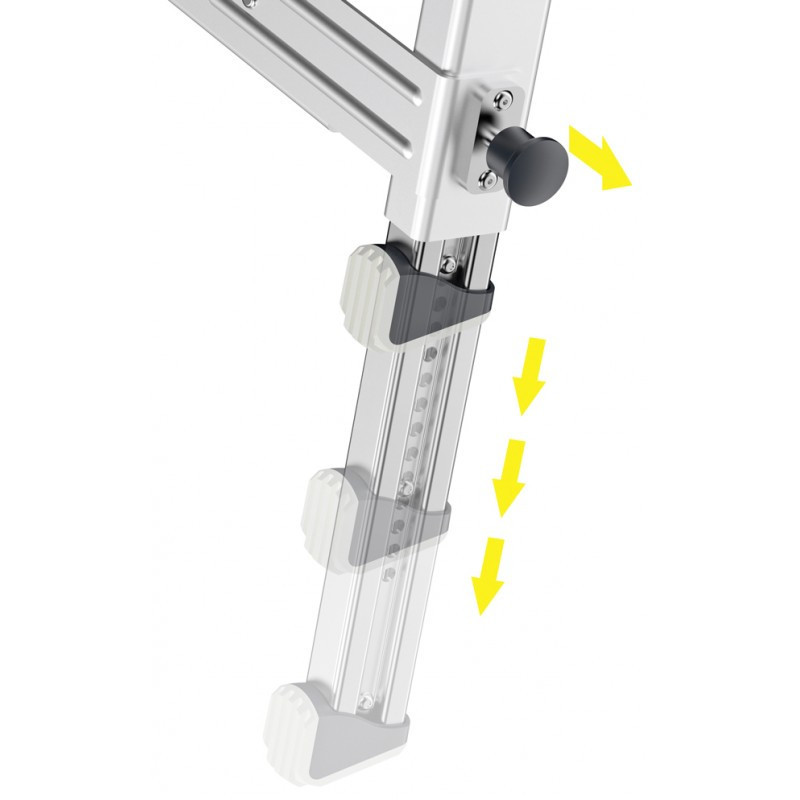 Plateforme de travail en escalier 1 marche Ht d'accès 225cm TP1 Hailo