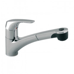 Ideal standard Mitigeur évier douchette monotrou 230 mm chromé bec orientable CERASPR Kobleo