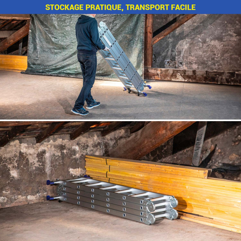 Hoström Echelle articulée Stavalance4x6 Kobleo Hoström Echelle articulée Stavalance4x6 Kobleo
