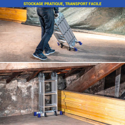 Hoström Echelle articulée Stavalance4x3 Kobleo