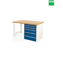 Bott Établi standard h: 940 mm Long: 2000mm Plateau hêtre Bott Kobleo