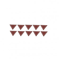 Lot de 10 papiers abrasifs...