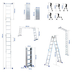 Hoström Echelle articulée Stavalance4x4 Kobleo