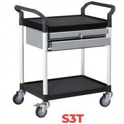 Stockman Servante 250 kg 3 plat. 680x450 2 tiroirs S3T Kobleo