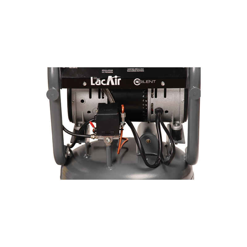 Lacme Compresseur Silent 12/40 V SH 1,5cv Mono 12,1m3/h 40L sans huile Lacme Kobleo