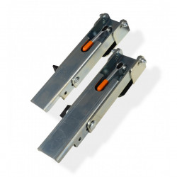 Edma 2 accessoires de pose de bardage à recouvrement Clin Fix 39855 Edma Kobleo