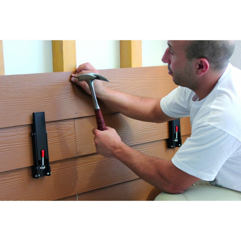 Edma 2 accessoires de pose de bardage à recouvrement Clin Fix 39855 Edma Kobleo