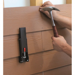 Edma 2 accessoires de pose de bardage à recouvrement Clin Fix 39855 Edma Kobleo