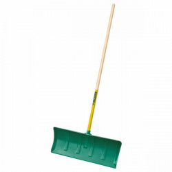 Leborgne Poussoir polymère manche bois 130cm poignée plastique 034012 LEBORGNE Kobleo