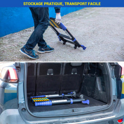 Hoström Echelle téléscopique Telescova8+ Kobleo