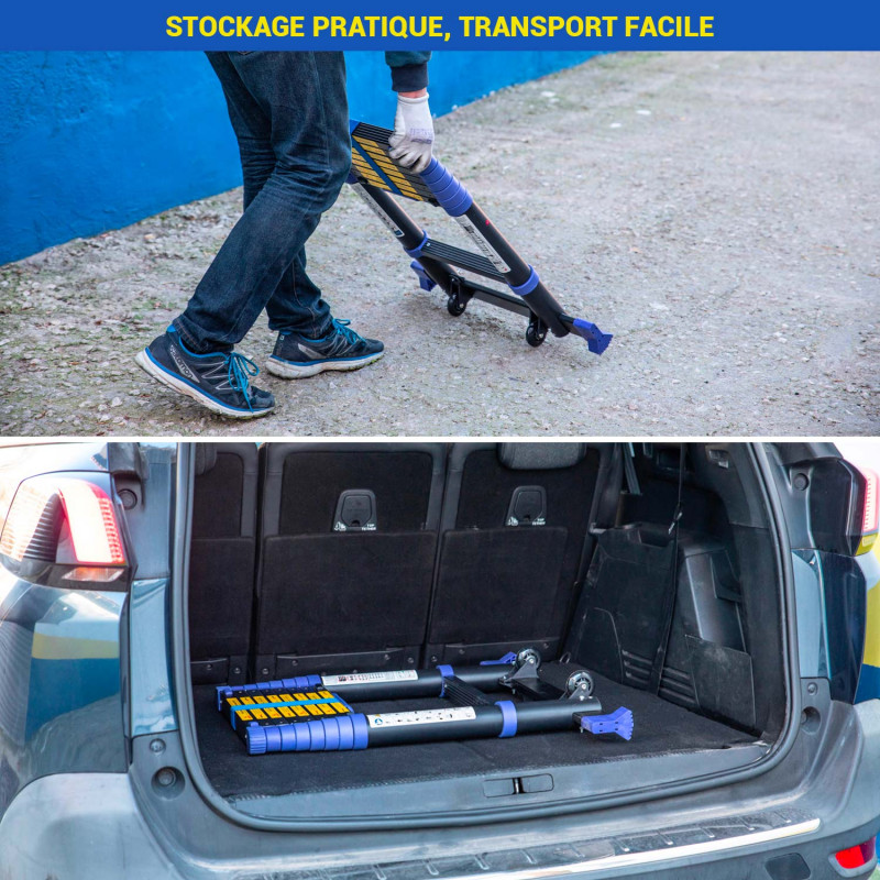 Hoström Echelle téléscopique Telescova8+ Kobleo