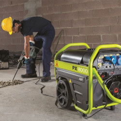 Groupe électrogène essence 5,4kW 230V PX8000 Pramac