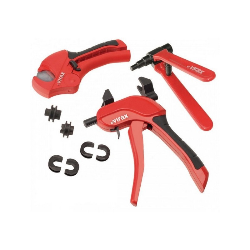 Virax Coffret sertisseuse + pince à expansion + PC32 Virax Kobleo