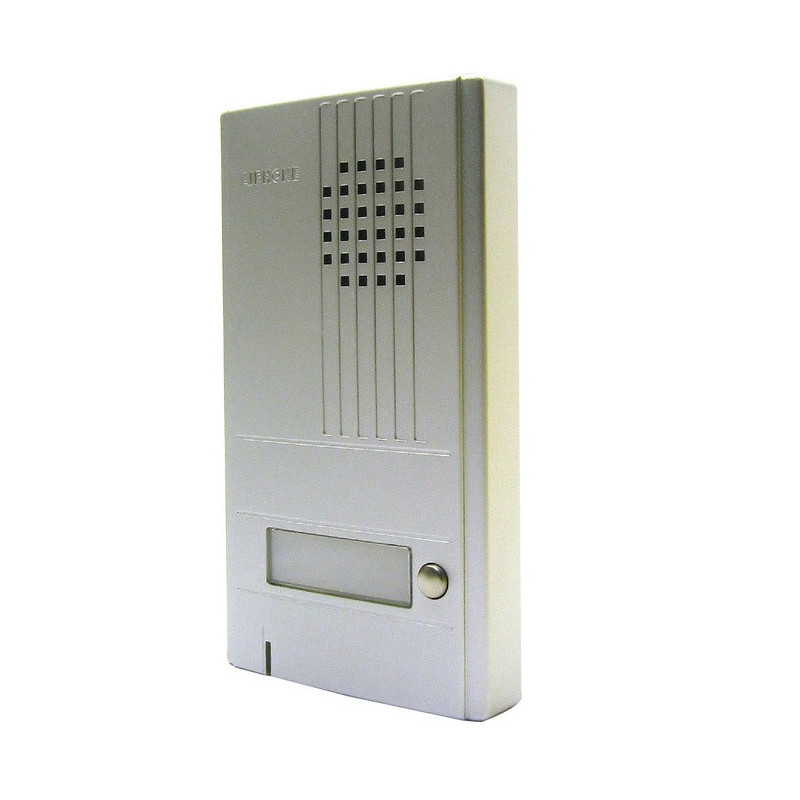 Aiphone Platine DA1DS saillie 1 bouton avec façade alu Ep22mm Aiphone Kobleo