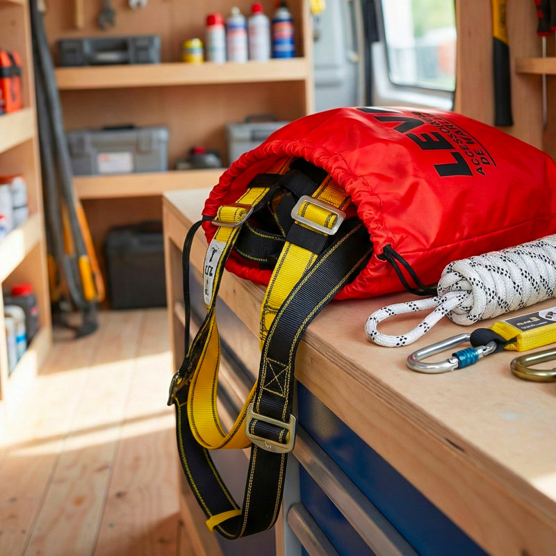 Levac Kit Harnais antichute 3616KIT2V N°2 toiture Levac Kobleo